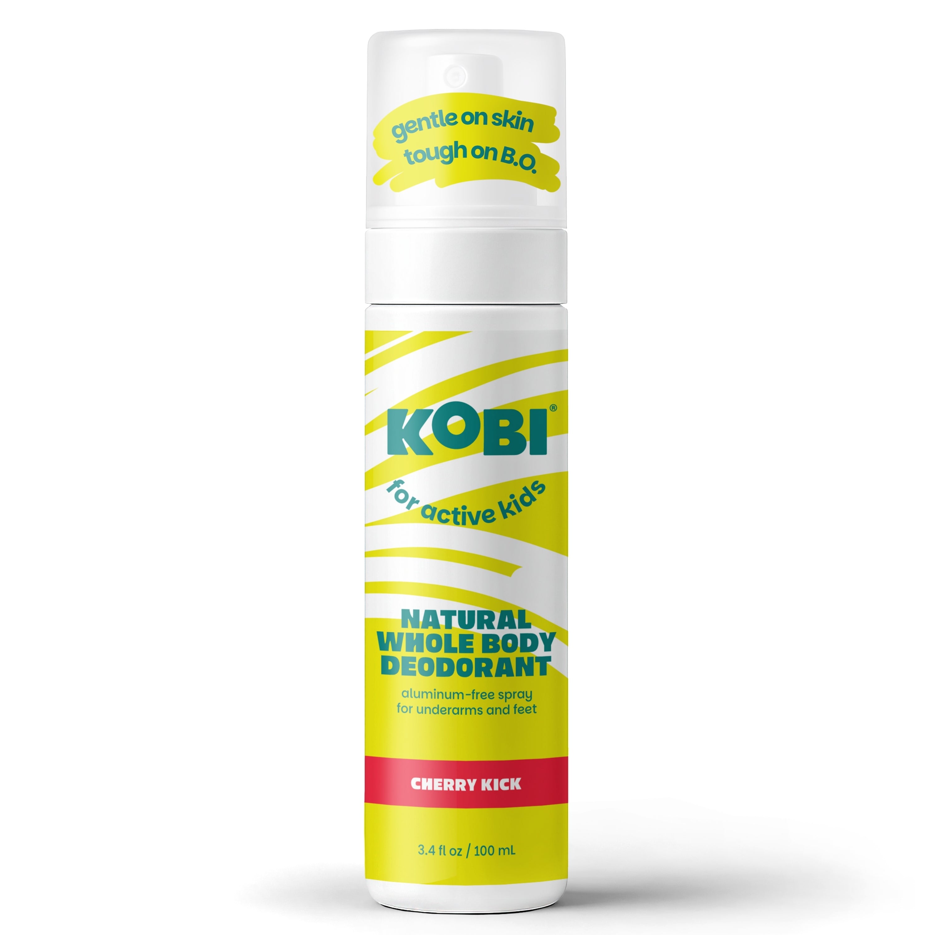 Natural Whole Body Spray Deodorant for Active Kids