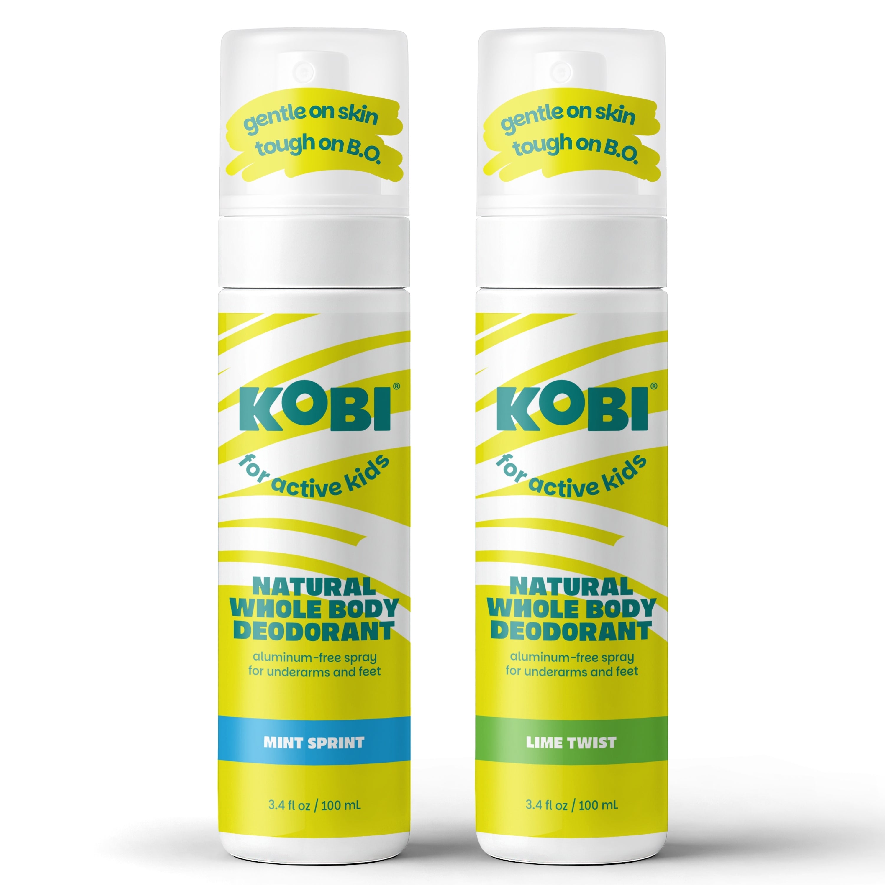 Natural Whole Body Spray Deodorant for Active Kids