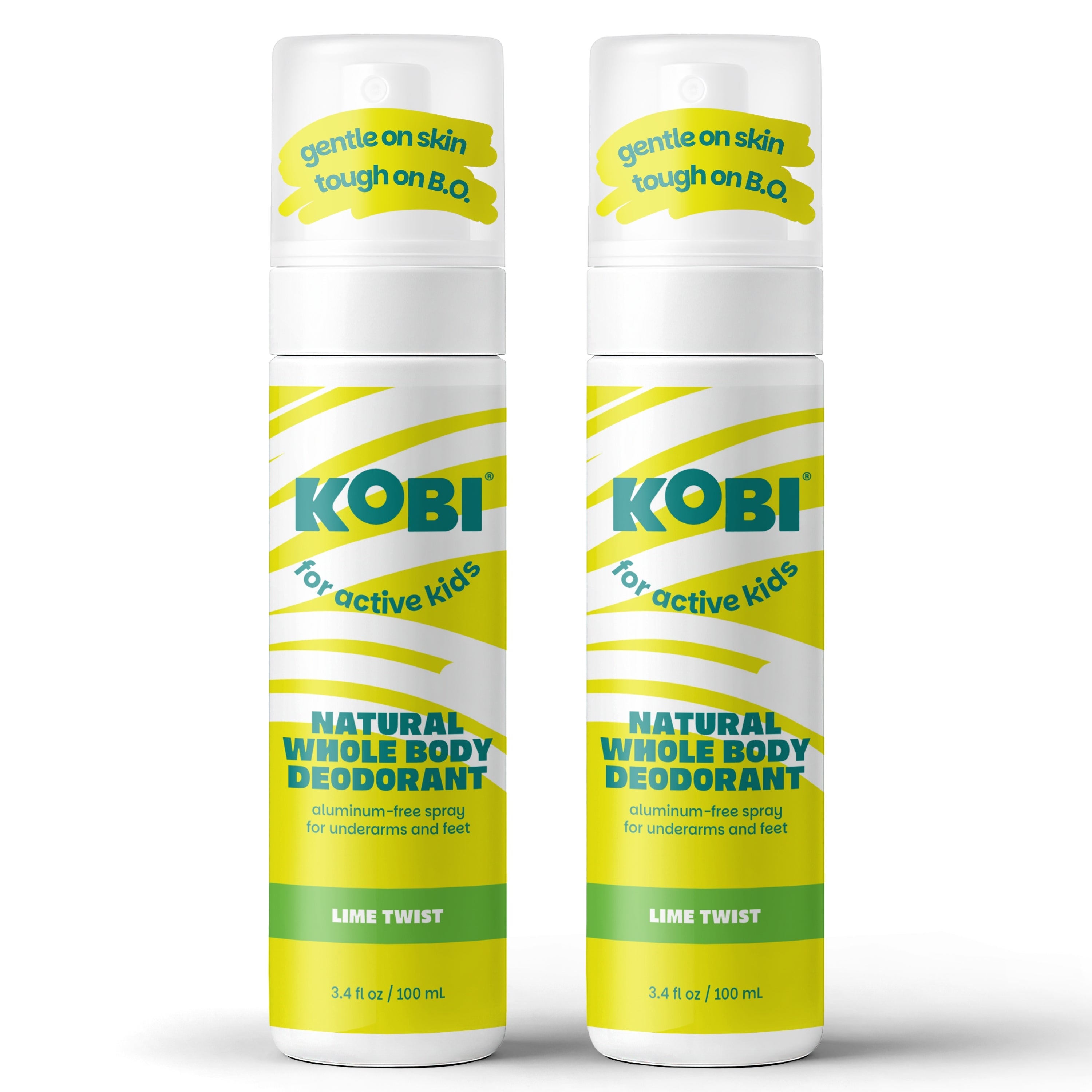 Natural Whole Body Spray Deodorant for Active Kids