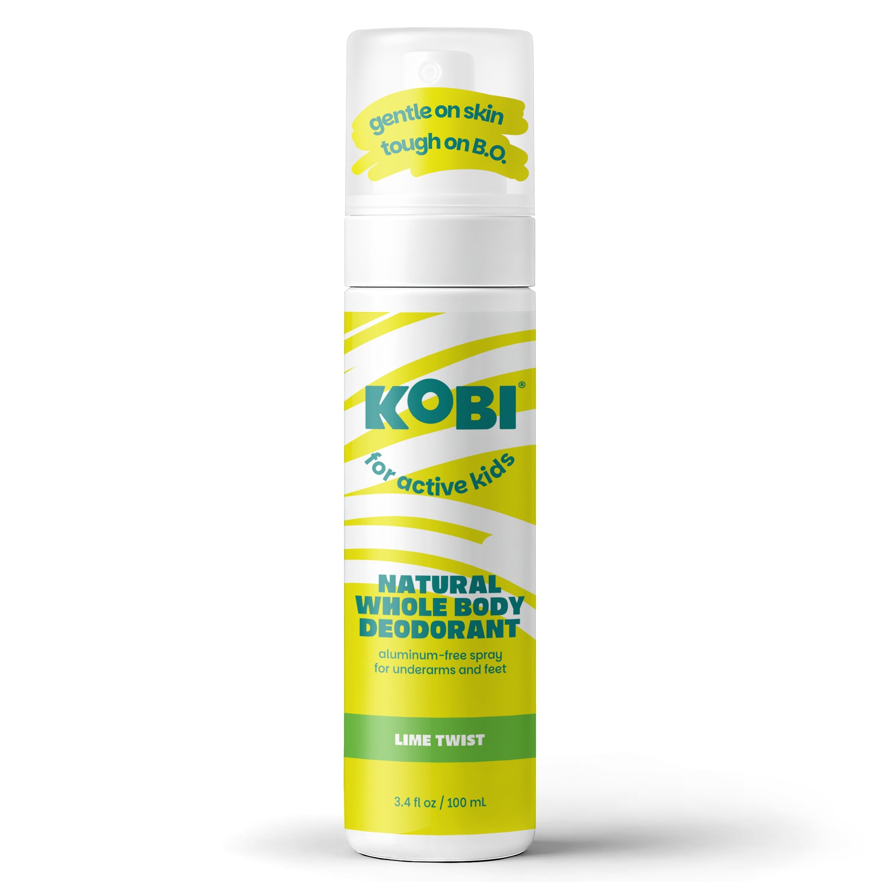 Natural Whole Body Spray Deodorant for Active Kids
