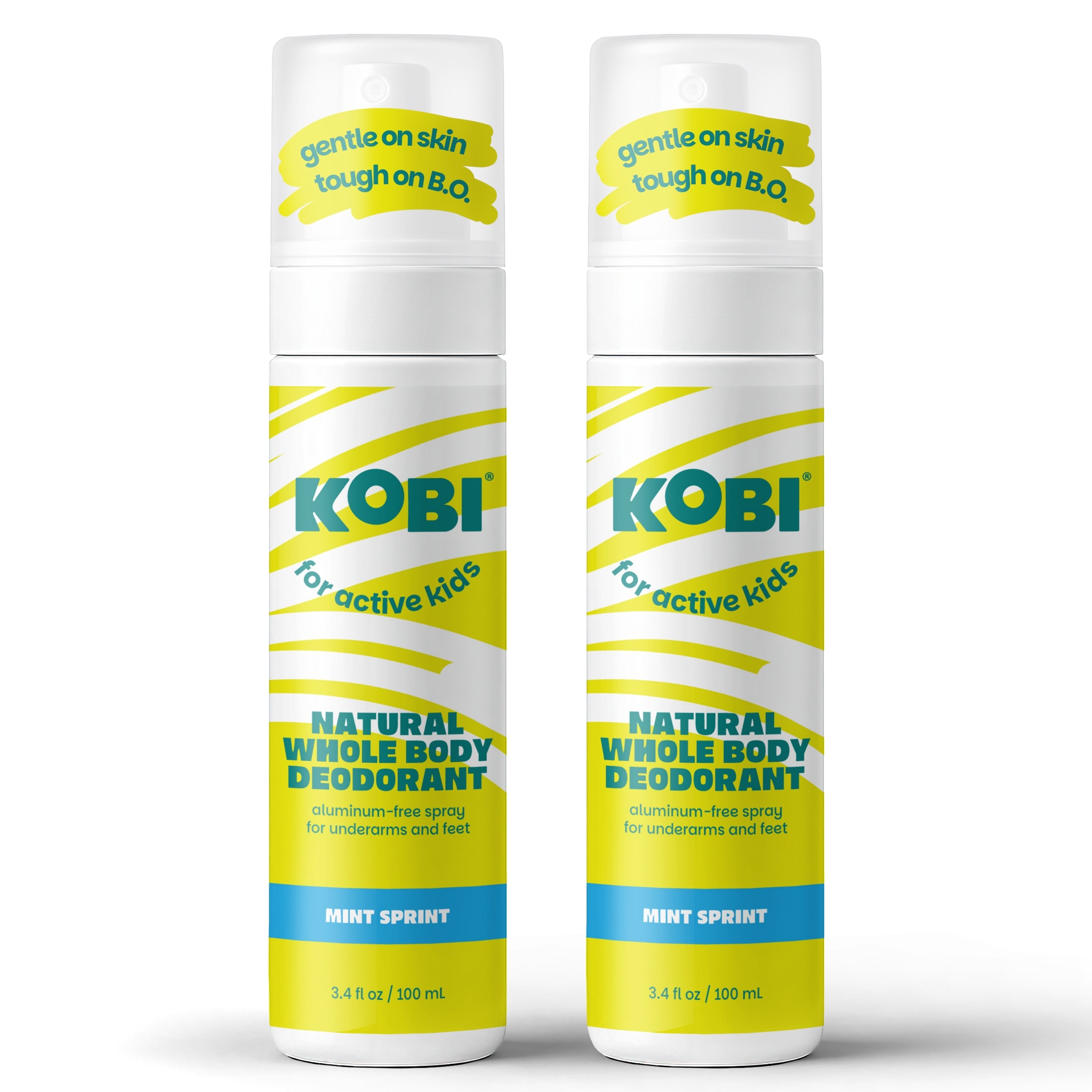 Natural Whole Body Spray Deodorant for Active Kids