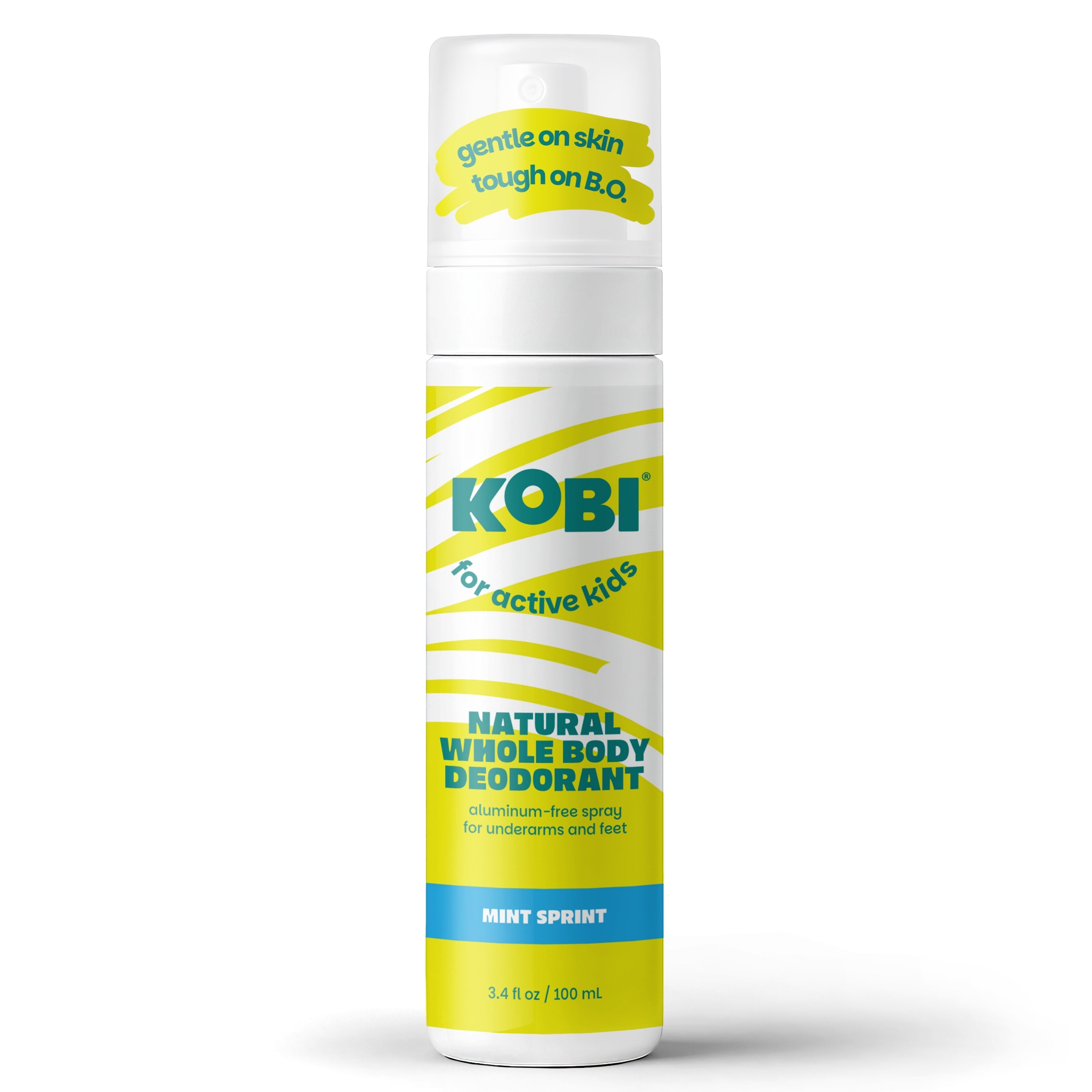 Natural Whole Body Spray Deodorant for Active Kids
