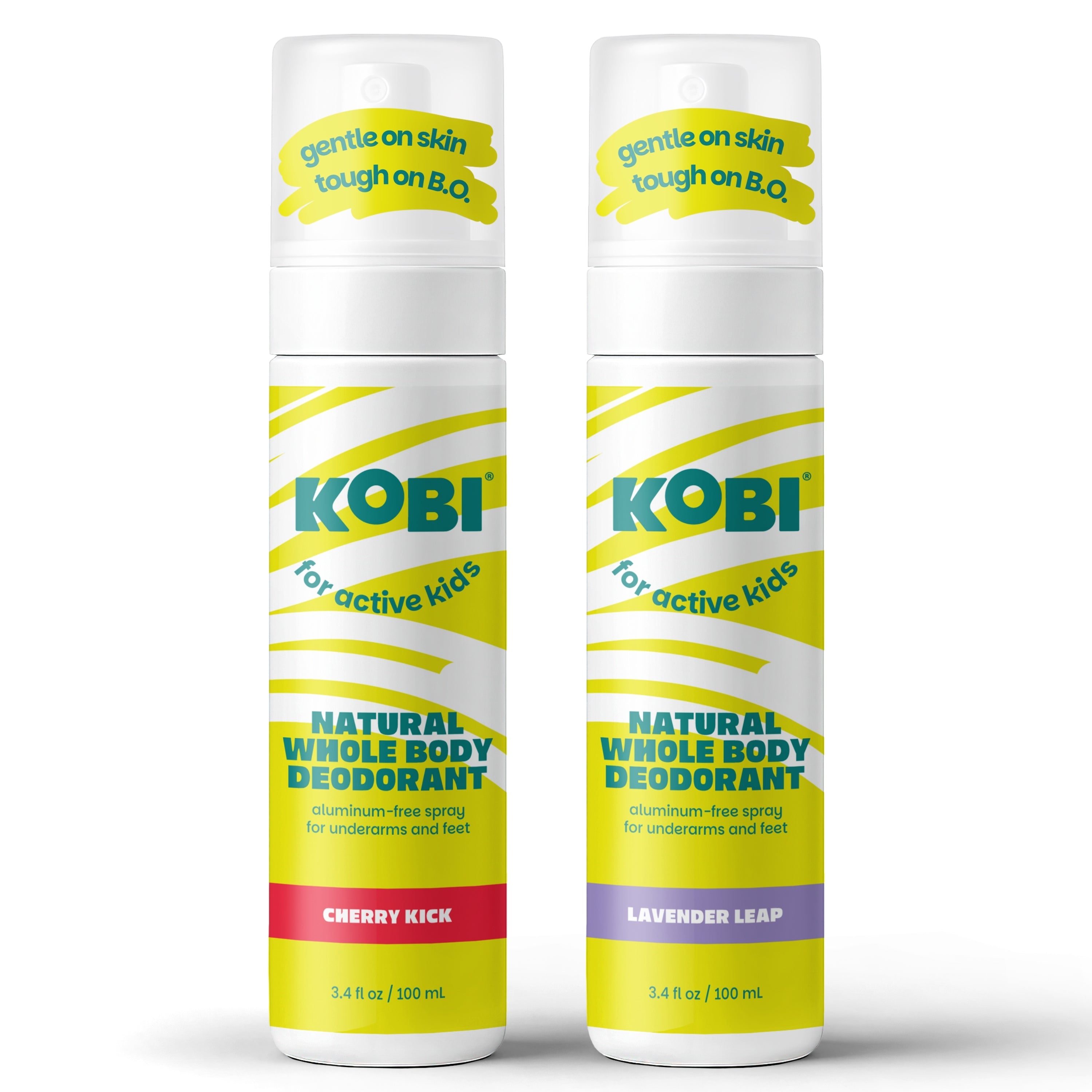 Natural Whole Body Spray Deodorant for Active Kids