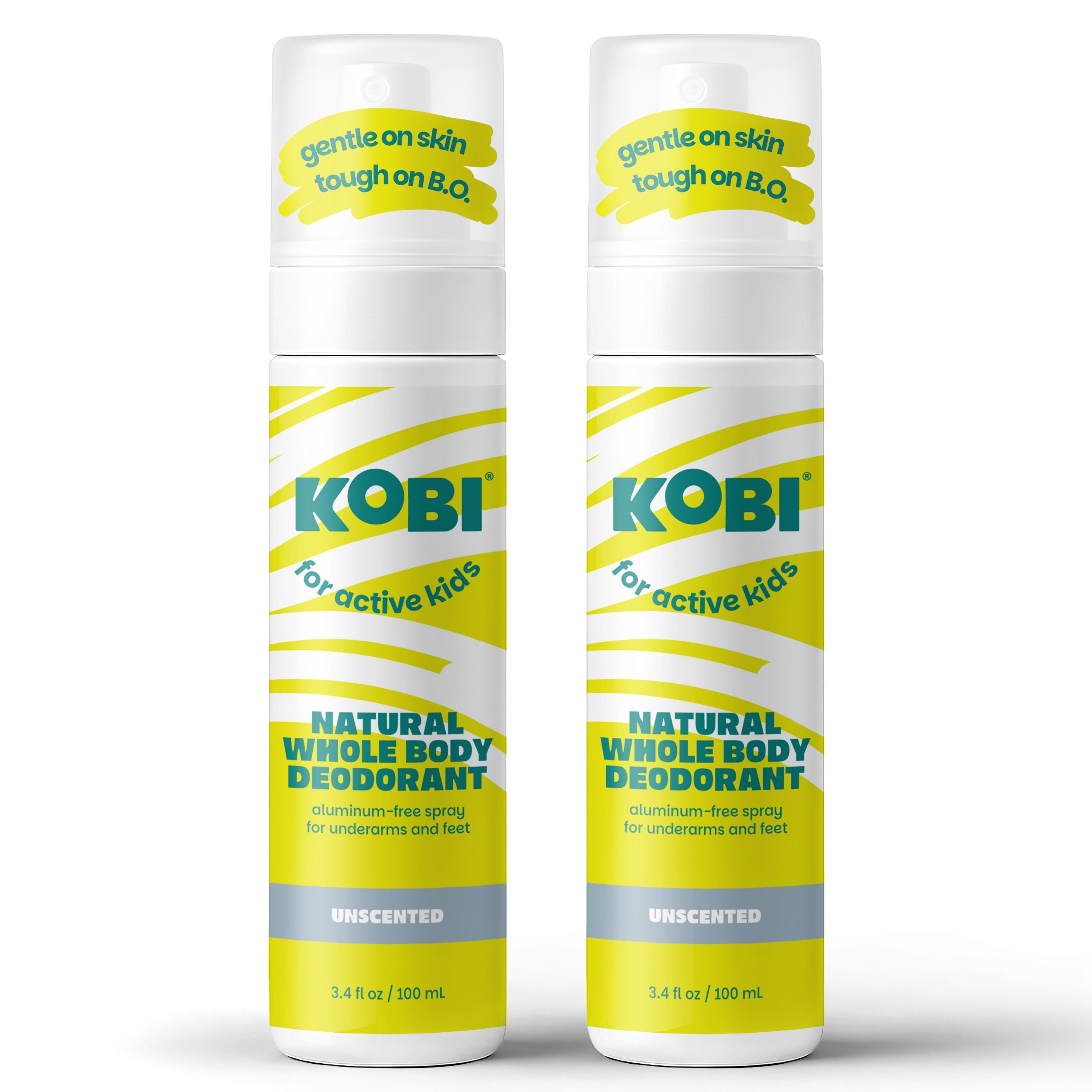 Natural Whole Body Spray Deodorant for Active Kids