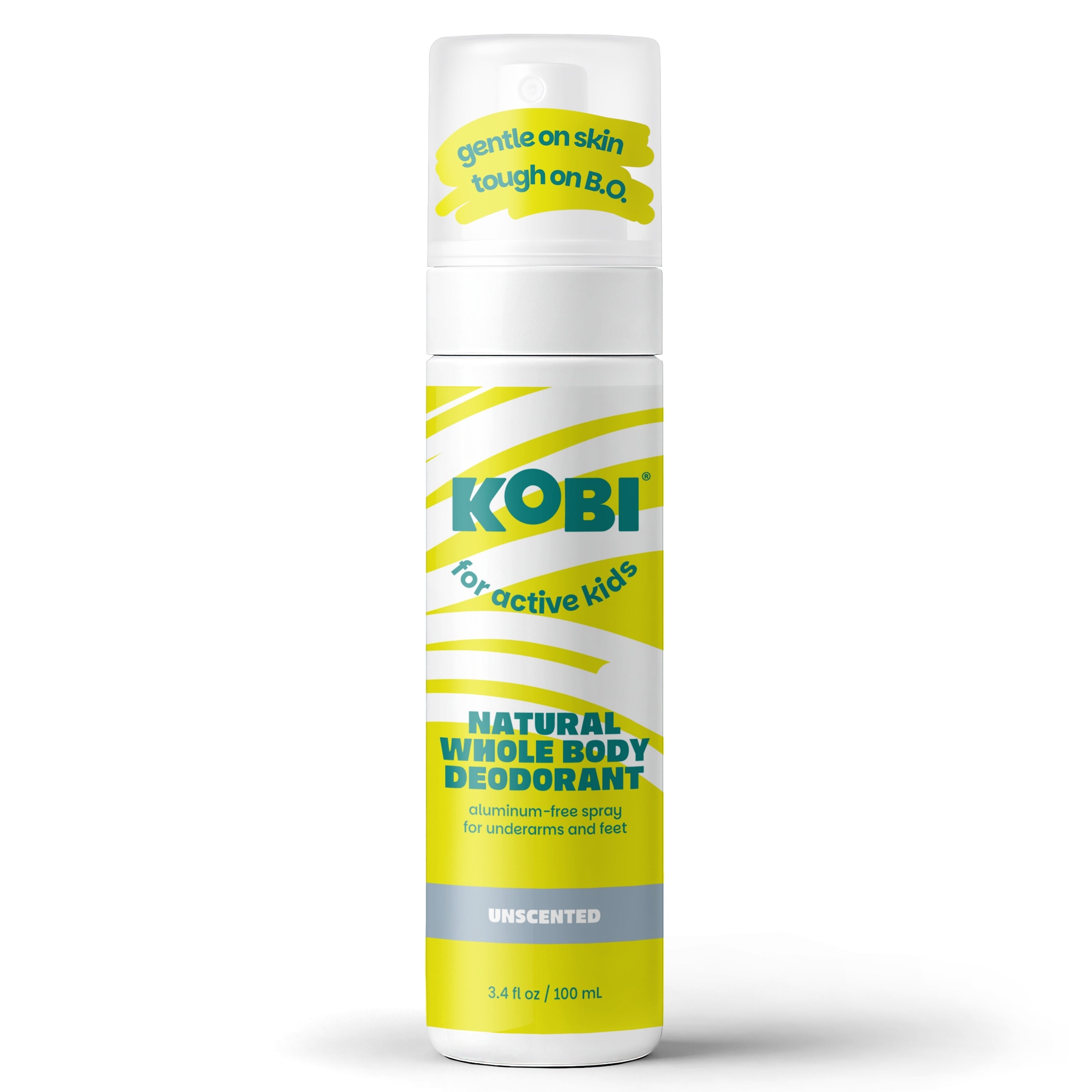 Natural Whole Body Spray Deodorant for Active Kids